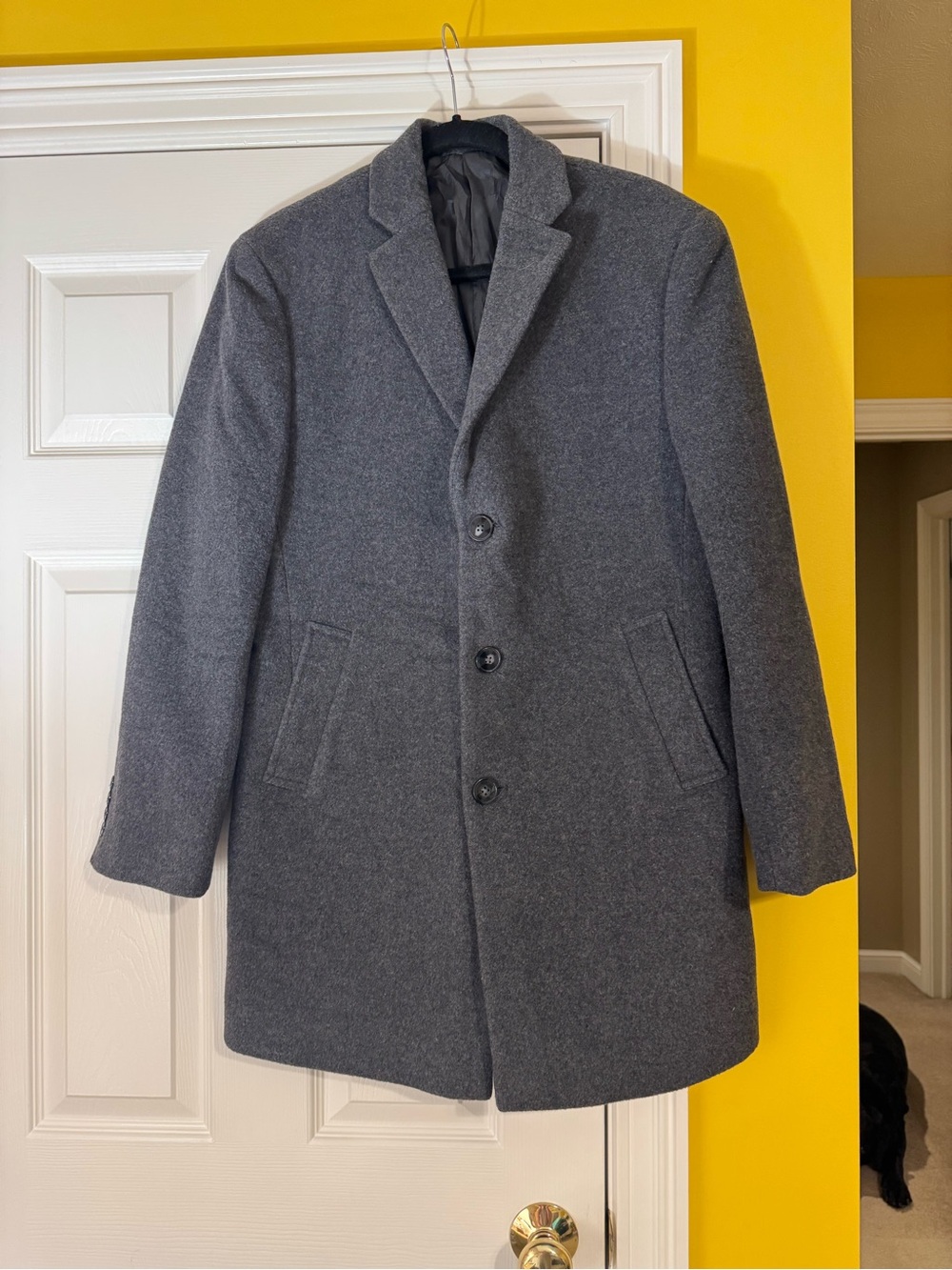Gray Womens Peacoat